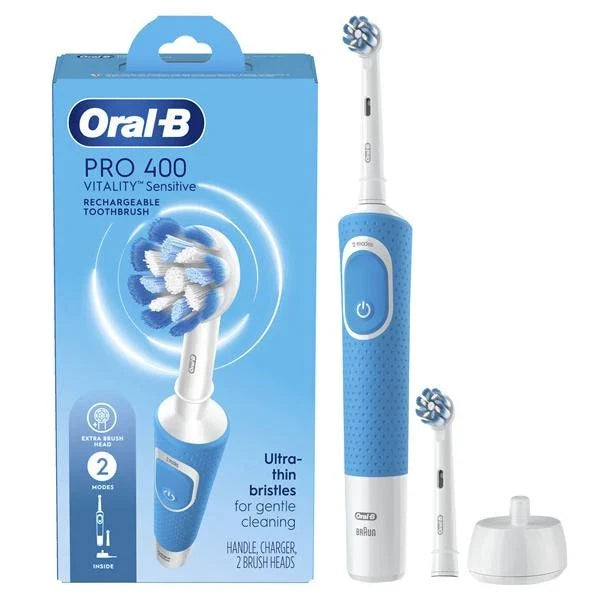 Vitality PRO 400 Sensitive Electric Rechargeable Toothbrush