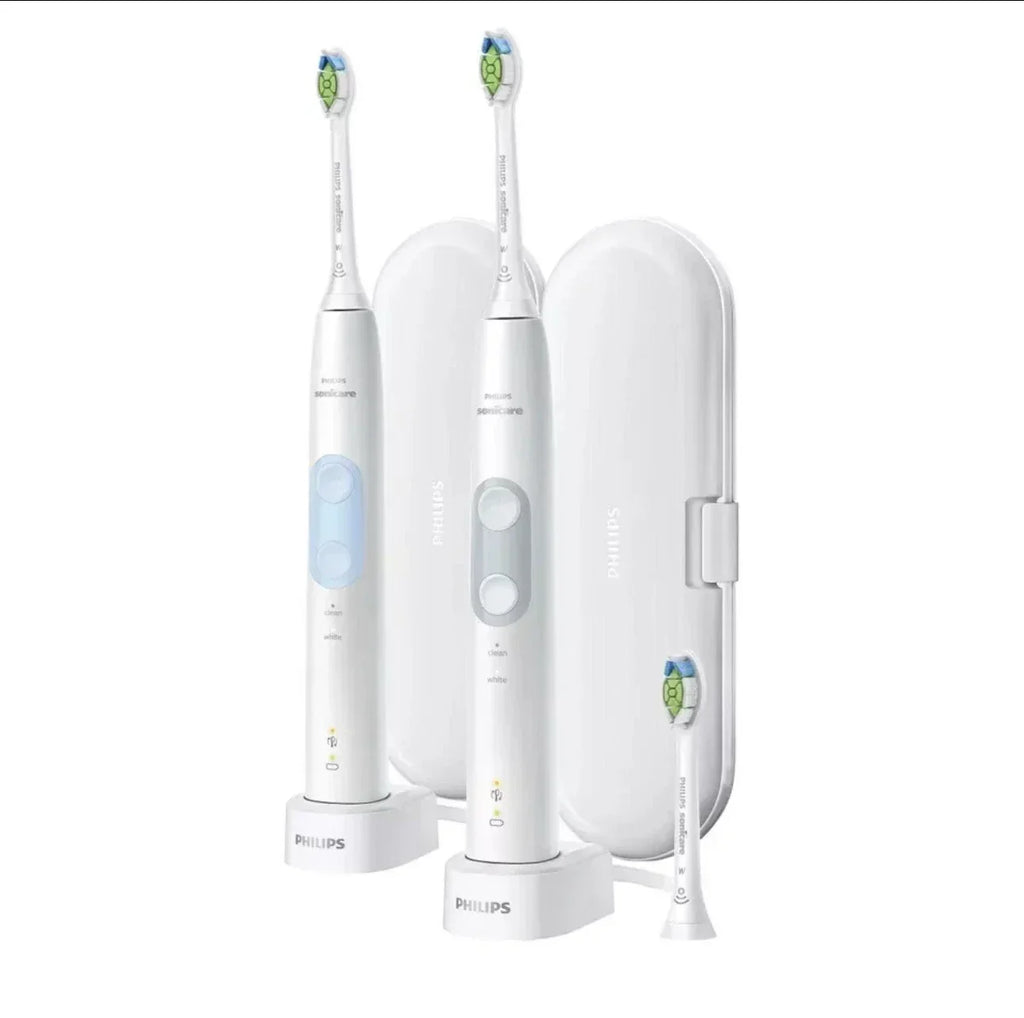 Sonicare Optimal Clean Rechargeable Electric Toothbrush 2 Pack FLAW READ