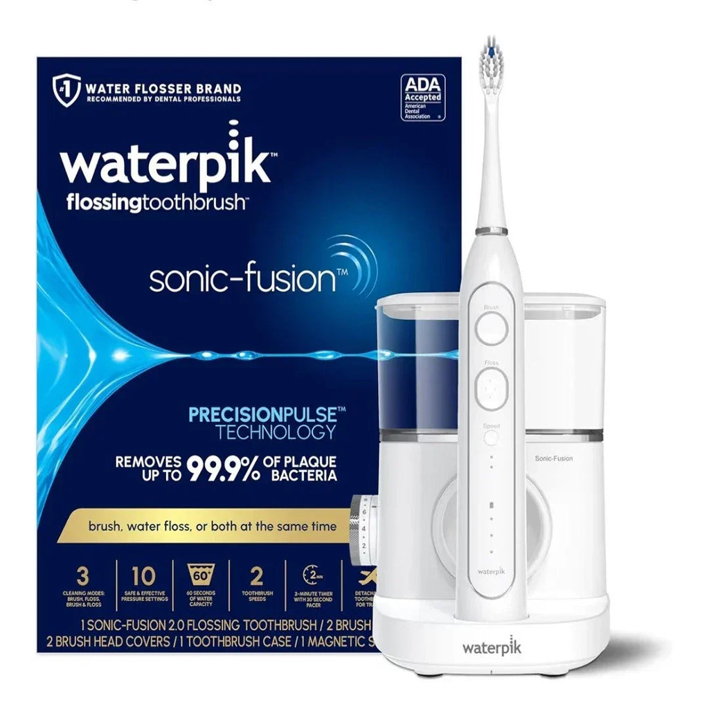 Waterpik Sonic-Fusion 2.0 Professional Flossing Toothbrush, Electric Toothbrush
